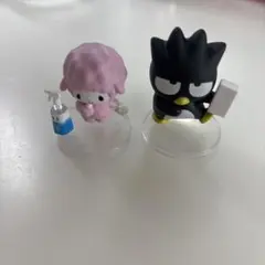 サンリオ マイスイートピアノ バッドばつ丸 ミニフィギュア 2体セット