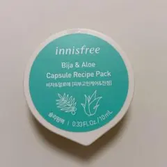 新品！innisfree Bija & Aloe カプセルレシピパックのサムネイル