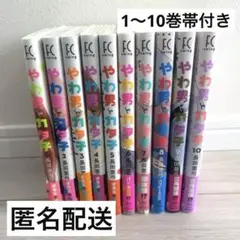 【匿名配送】「やわ男とカタ子」長田亜弓　1〜10巻セット　帯付き