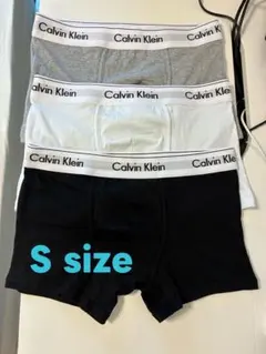 Calvin Kleinボクサーパンツ3枚 S
