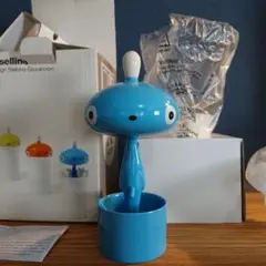 ALESSI アレッシィ Pisellino 綿棒ホルダー ブルー