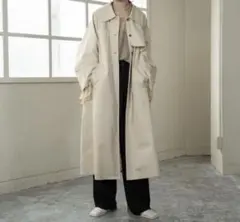 最終値❗️anuke summerTwill Soutiencollar Coat - メルカリ