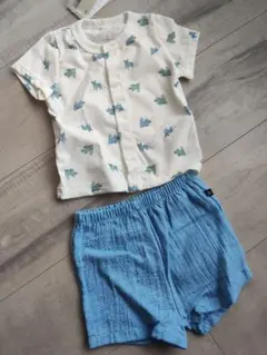 新品未使用 タグ付 プチバトー レディースXL 半袖パジャマ エッフェル