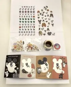 ディズニー　付箋　シール　まとめ売り