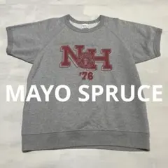 美品 USA製　MAYO SPRUCE メイヨー スプルース 半袖スウェット