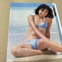 香坂みゆき17歳の超可愛い水着切り抜き❤️1980年。美品‼️