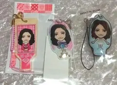 SAYAKA  クリーナー 羽子板ストラップ セット Happiness