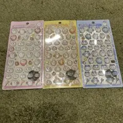 ちいかわ　ボンボンドロップシール　ちいかわ　うさぎ　ハチワレ　3種セット