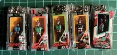 雑貨[フィギュア]仮面ライダーソフビパッケージチャーム 5体組