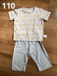 UNIQLO ベビーパジャマセット 水色　ピカチュウ　110センチ