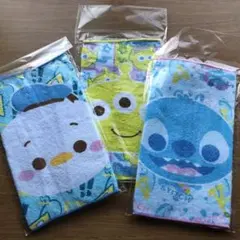 ディズニーキャラクターミニタオルセット