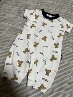 Polo ベビー ロンパース 50-70cm クマ柄
