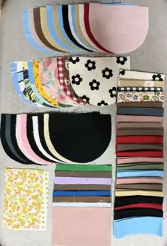 丸巾着用ハギレセット