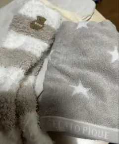 GELATO PIQUE 星柄タオル靴下セット
