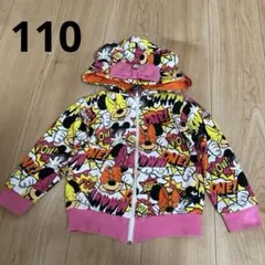 BABY DOLL ベビードール ミニーマウス フード付きパーカー 110