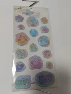 ポ*様 ちいかわ　メルティシュシュ　シーリングスタンプ風シール　みんな