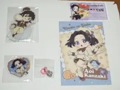 鬼滅の刃バレンタインホワイトデー アクスタ・ストローチャーム 伊之助・アオイ