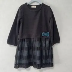 【着用回数2回】スカートが華やか！ワンピース 110cm