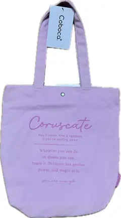 Coboca+ エコバッグ トートバッグ ピンク【新品タグ付き】