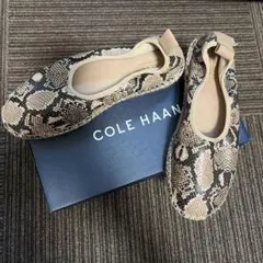 COLE HAAN パイソン柄 エスパドリーユ スリッポンのサムネイル