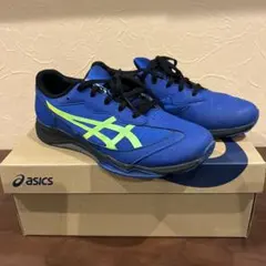 asics レーザービーム　23.5 ブルー