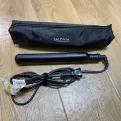 SALONIA ストレートヘアアイロン SL-010SB ブラック