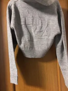 GYDA ニットショートZIP UPパーカー