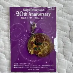 ディズニーランド　20周年　チャーム