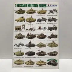 日東科学 ミリタリー 下敷き 紙製 未使用品 戦車プラモカタログ NITTOのサムネイル