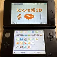Nintendo 3DSLL レッドブラック　ジャンク品　うごメモ