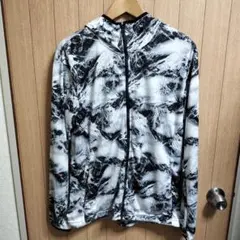 オークリー ジャケット L ゴルフウェア 吸汗速乾 薄手 ブルゾン 白