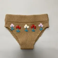 FISH&KIDS ニットパンツ　ニットブルマ　2-3y
