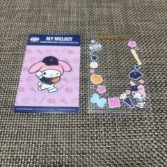 タイトーくじ 侍ジャパン×サンリオ G賞 クリアカード マイメロディ