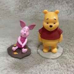 プーさん ピグレット ファニーフェイス ガチャガチャ 2体セット