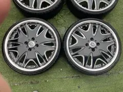 ワークLS407 8.5j+29 4本タイヤホイールセット - メルカリ