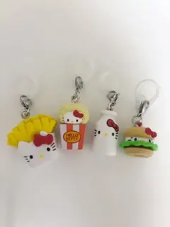 ハローキティ アメリカンデザイン めじるしアクセサリー 4種セット セミコンプ