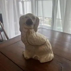 アンティーク 犬の置物 高さ約20cm イギリス - メルカリ