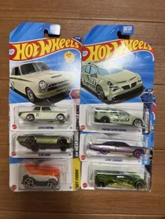 ホットウィール 6台セット 2025新車 ロータス・コルティナ アズテック等