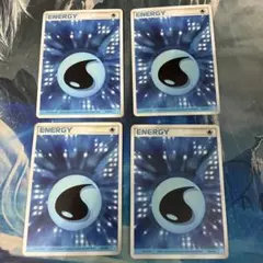 クイックエネルギー 水 4枚 ポケカ ポケモンカード