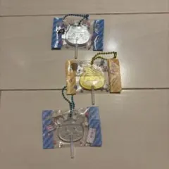 ちいかわ うさぎ ハチワレ カニ　ベビーキャンディキーホルダー セット