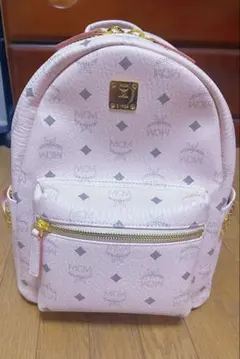 激レア 廃盤 大人気 MCM リュック パウダーピンク バックパック 地雷