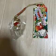 207 ハローキティ ストラップ 根付け ご当地 信州 りんご瓶詰め - メルカリ
