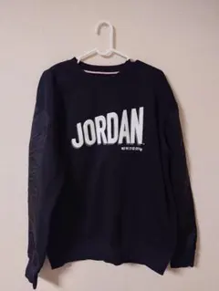 NIKE JORDAN FLIGHT MVP FLEECE スウェットシャツ 黒