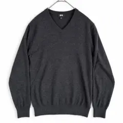 UNIQLO ユニクロ コットンカシミヤ Vネックニット S