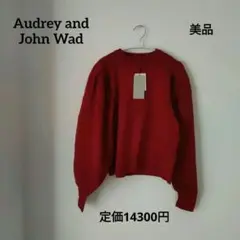Audrey and John wad長袖ニット セーター パワショル 美品