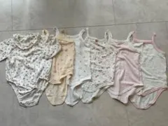ベビー肌着 タンクトップ 6点セット 70-80 H&M