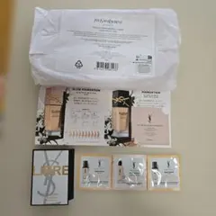 イブサンローラン　未使用品　ノベルティ　赤　ポーチ　サンプル　まとめ売り