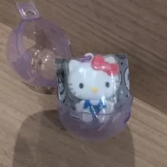 サンリオふわわフロッキーマスコット　ハローキティ　ガチャ