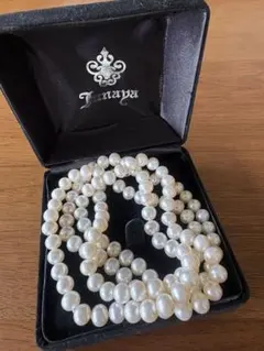 ✳️ファンエンパイヤ ガルーシャ お花 ネックレス オフホワイト 