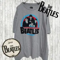 限定値下 ヴィンテージ古着 THE BEATLES オフィシャルT 灰色 2XL